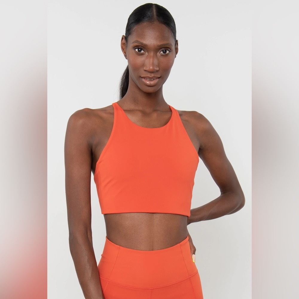 Girlfriend Collective ‘Topanga’ Sports Bra Crop Top